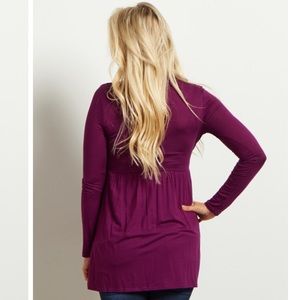 Pinkblush Tops - Pinkblush Purple Long Sleeve Maternity/Nursing Top Pinkblush Tops - Pinkblush Purple Long Sleeve Maternity/Nursing Top